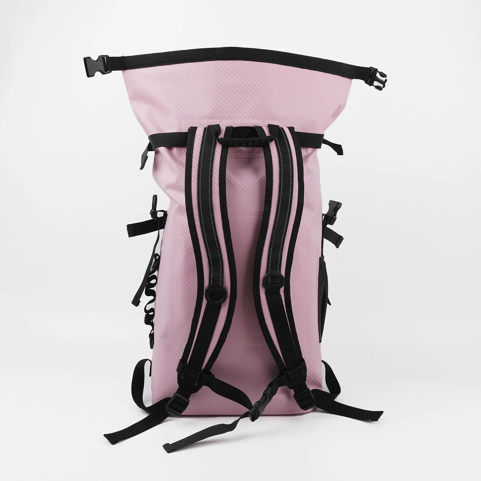Submersible Waterproof Dry Bag Backpack with Fins Carrier for Boating Adventure and Beach Storage