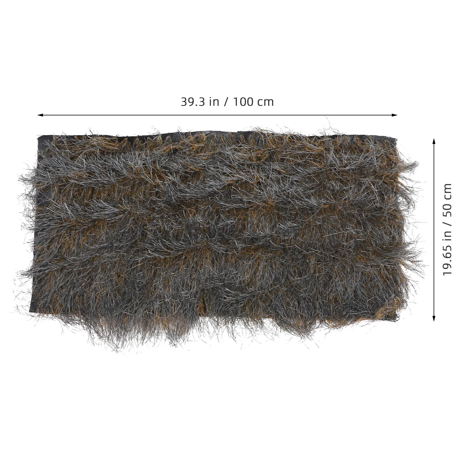Artificial Thatch Roof Simulated Straw Roof Garden Landscape Decor Patio Decoration Synthetic Thatch Roofing Restaurant Bar Wall