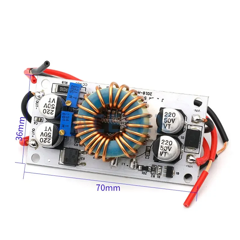 DC-DC Boost Converter Constante Huidige Mobiele Voeding 10a 250W Led Driver Step Up Module