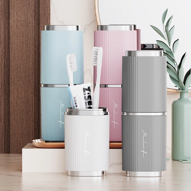 

Dust Proof Case Toothbrush Toothpaste Holder Organizer Bathroom Accessories Travel Portable Toothbrush Storage Box