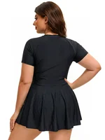 Plus Size Swimwear Woman 2026 One Piece Swimsuit Tummy Control Bathing Suit Beachwear - Image 3