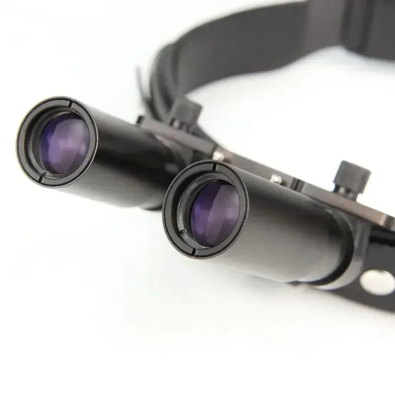 5X الأسنان Loupes نظارات مكبرة مسافة العمل 500 420 340 مللي متر جراحة المكبر مساعدة اليد لحام لحام المشبك