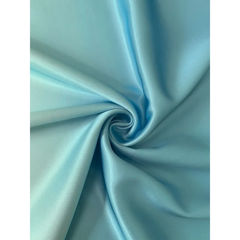 Kleid mit Farbverlauf und schräger Schulter für Damen, Frühling, Sommer, 2026, neue lockere Satin-Freizeit, Urlaub, Strand, elegante Kleider 182633