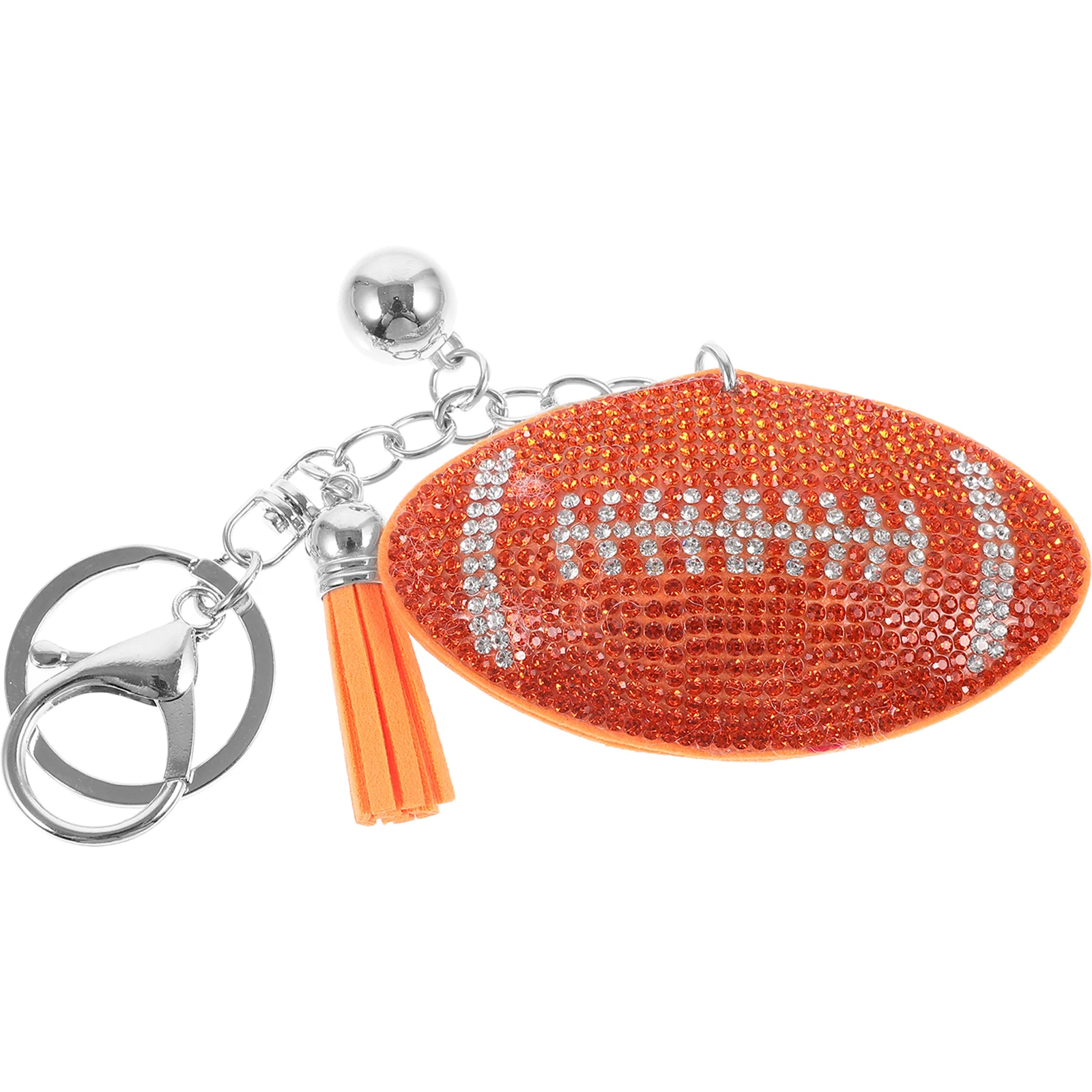 

Rugby Keychain Olive Ball Pendant Sports Event Souvenir Durable Materials Decoration Keys Bags Backpacks Gifts
