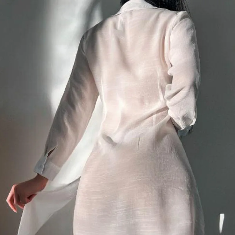 シフォンレースとVネックのセクシーなルーズフィットの女性用ビーチウェア,新しいコレクション