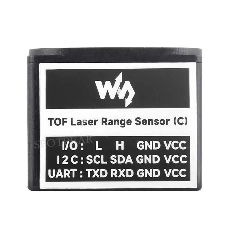 Modulo Radar sensore raggio Laser TOF Time-Of-Flight porta UART / I2C