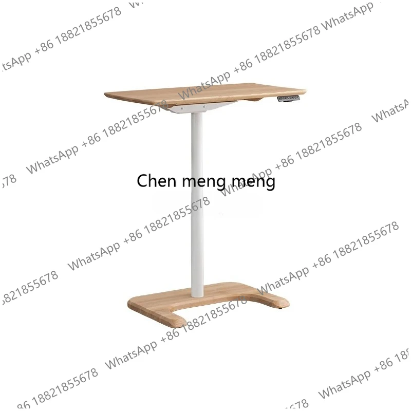 

Modern simple solid wood lifting study table living room intelligent electric lifting table legs office