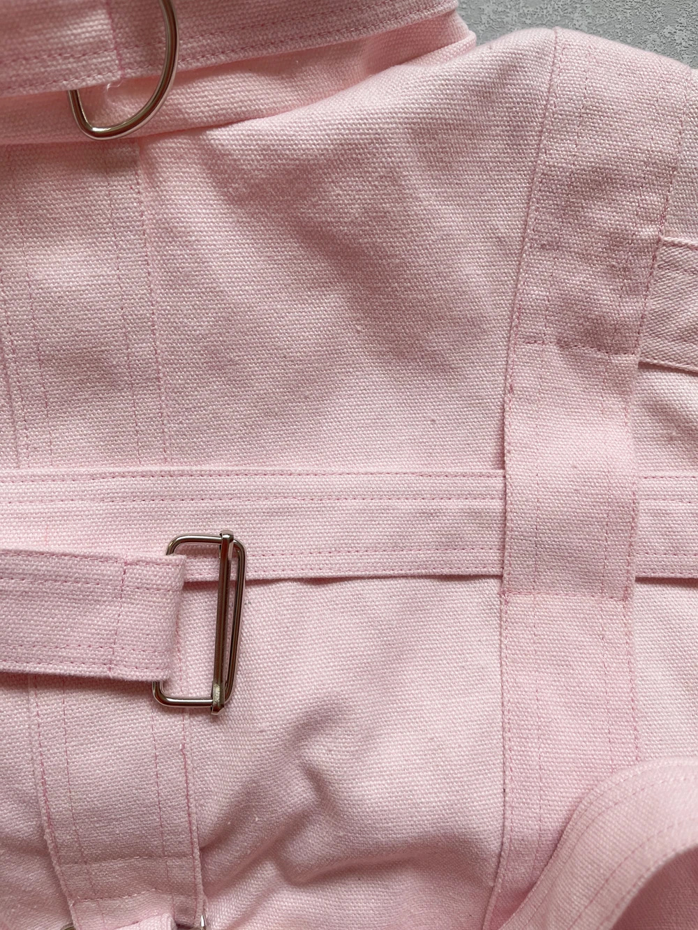 ABDL-Veste de force en toile pour hommes et femmes, équipement de bondage, retenue du corps, appareil droit imbibé