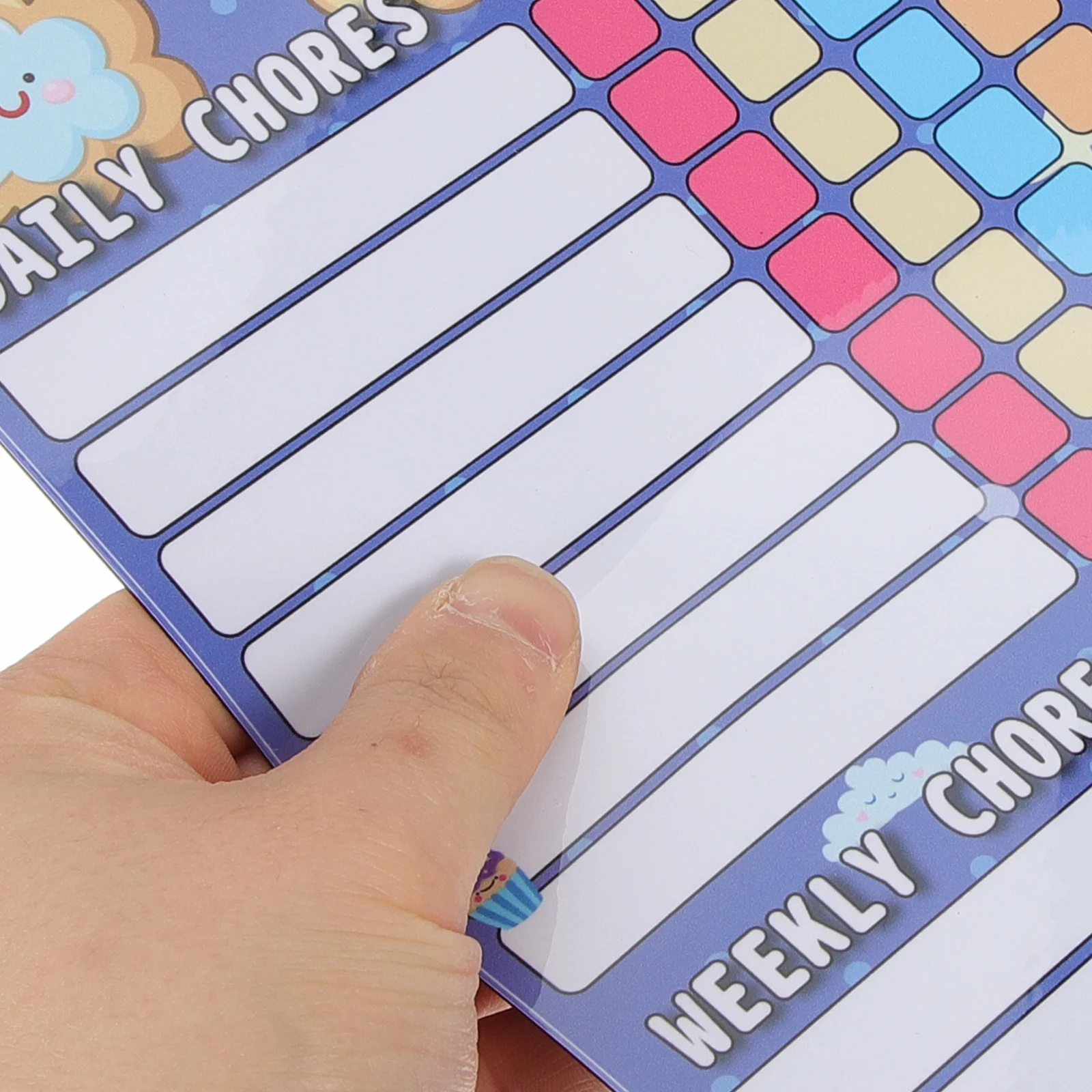 

Magnetic Chore Chart For Home Behavior Reward Planner Easy Attach Refrigerator Wall Safe Educational Tool