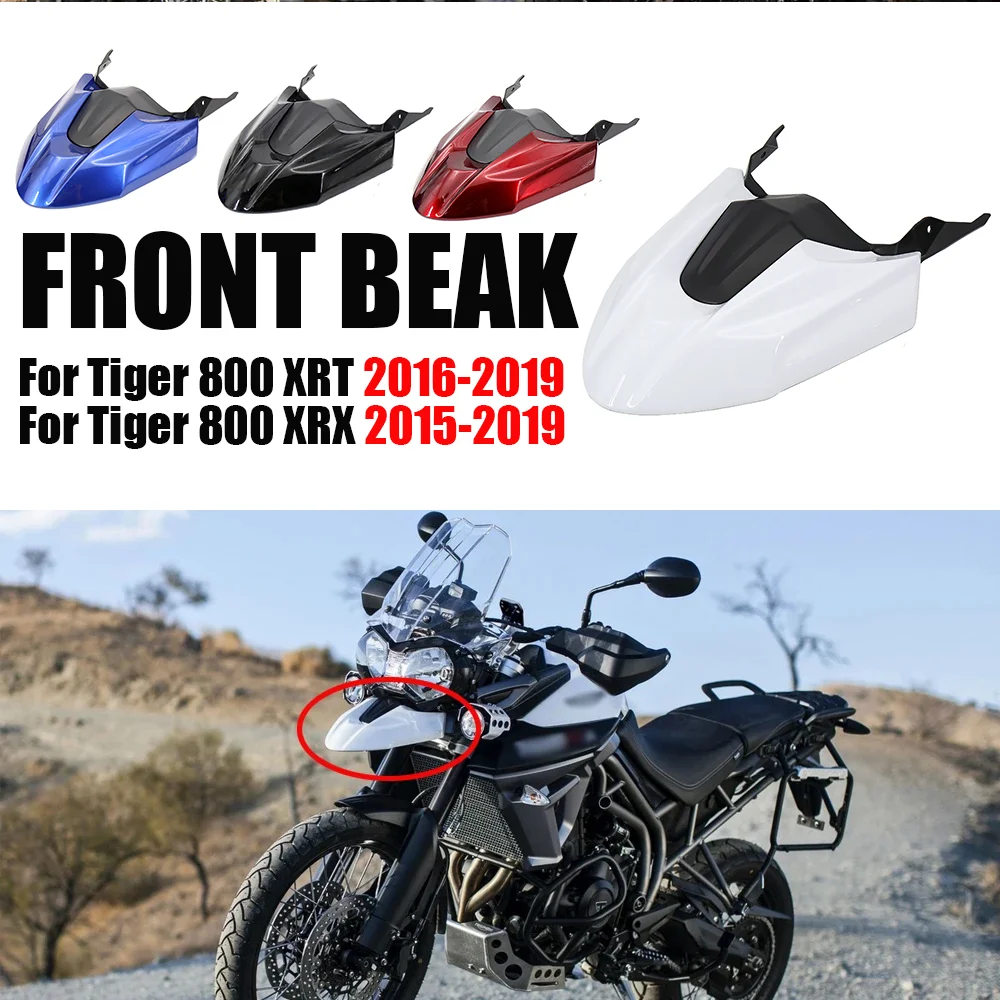 

NEW Motorcycle Front Beak Fairing Extension Wheel Extender Cover Modification FOR TIGER 800 XRT 2016-2019 800 XRX 2015-2019