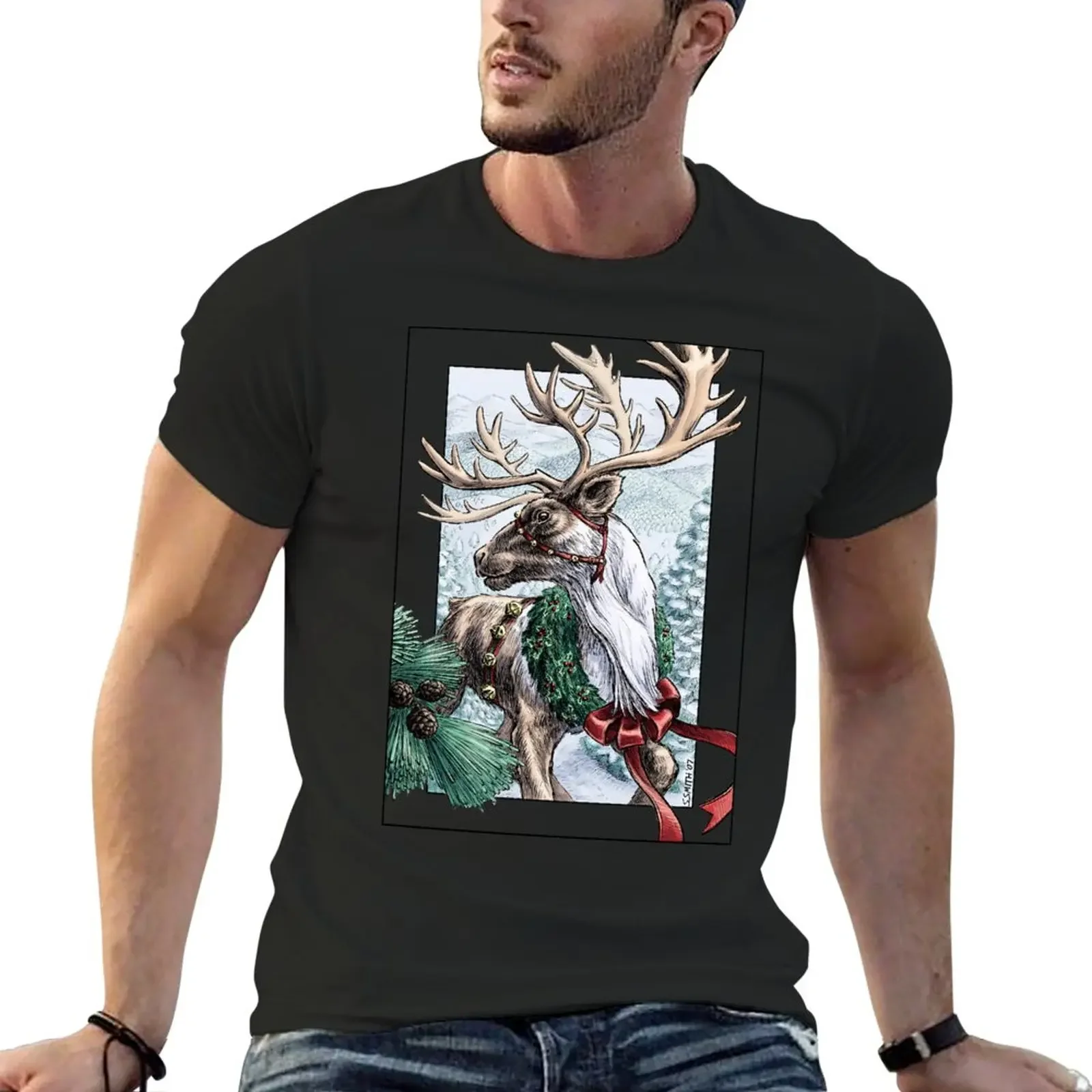 The Holiday Courier T-Shirt korean fashion plus size tops Men's t shirts