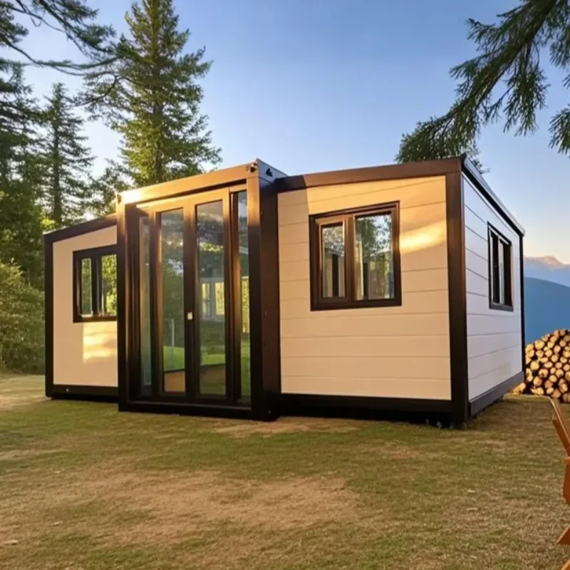 Container House Prefabricated Expandable Modular Home Tiny Living Cabin Portable Studio Medical Clinic Emergency Housing Hot