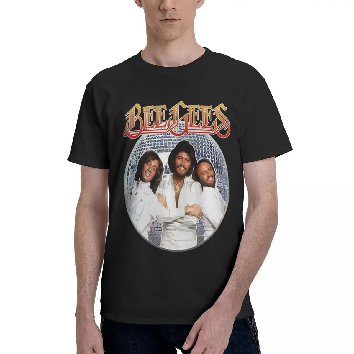

Bee Gees Band 80-х 90-х годов Ретро Винтаж Подарок для фанатов 100% хлопок Повседневная дышащая удобная футболка Футбольные рубашки 2025 Графика