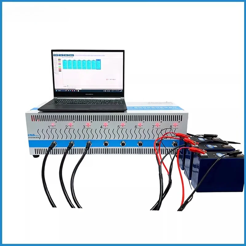 HeltecENERGY 10A 20V Battery Charge and Discharge Equalization Repair Instrument 8 channels