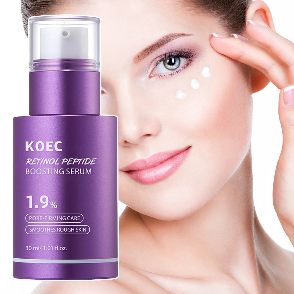 30ml Retinols Peptides Boosting Serum Retinols 1.9% Lifting Serum For Face Fading Fine Lines Essences Skin Care Supplies