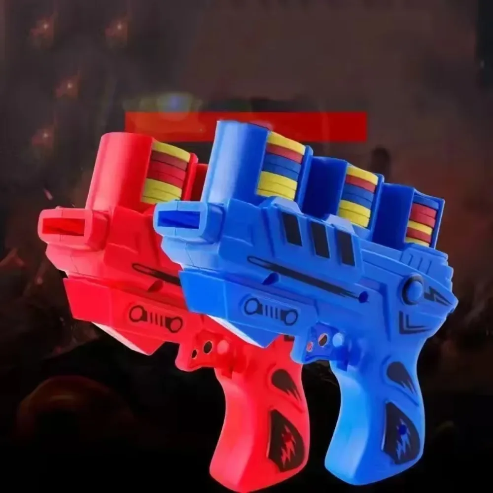 폼 디스크 런처 디스크 슈터 장난감, 어린이 비행 쏘서 총, 야외 게임 및 활동, 뒷마당 피크닉, 재미있는 어린이 선물