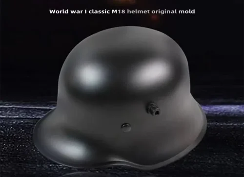 Imagen 2 del producto Memorial alemán M16/M18 casco de acero casco de trabajo protector protección contra choques al aire libre casco de seguridad SteelHelmet WW2 Guerra Mundial 2