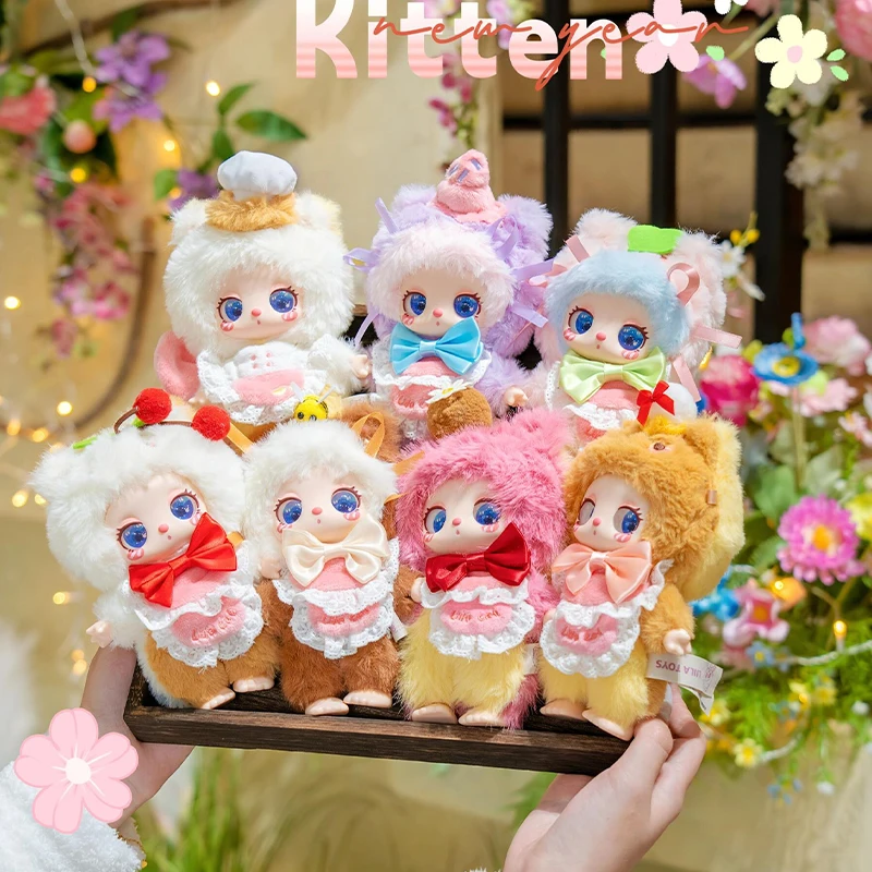 

Lilla V4 Liila‘S Chef Kitten Blind Box Vinyl Plush Doll Pendant Mystery Box Cute Doll Toys Christmas Gift