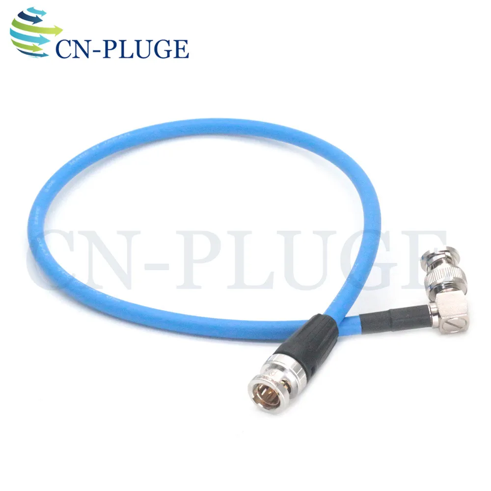 Camera Video Signal LV-61S 75Ω SDI Transmission Cable Right Angle BNC Plug -BNC Plug Monitor SDI Cable