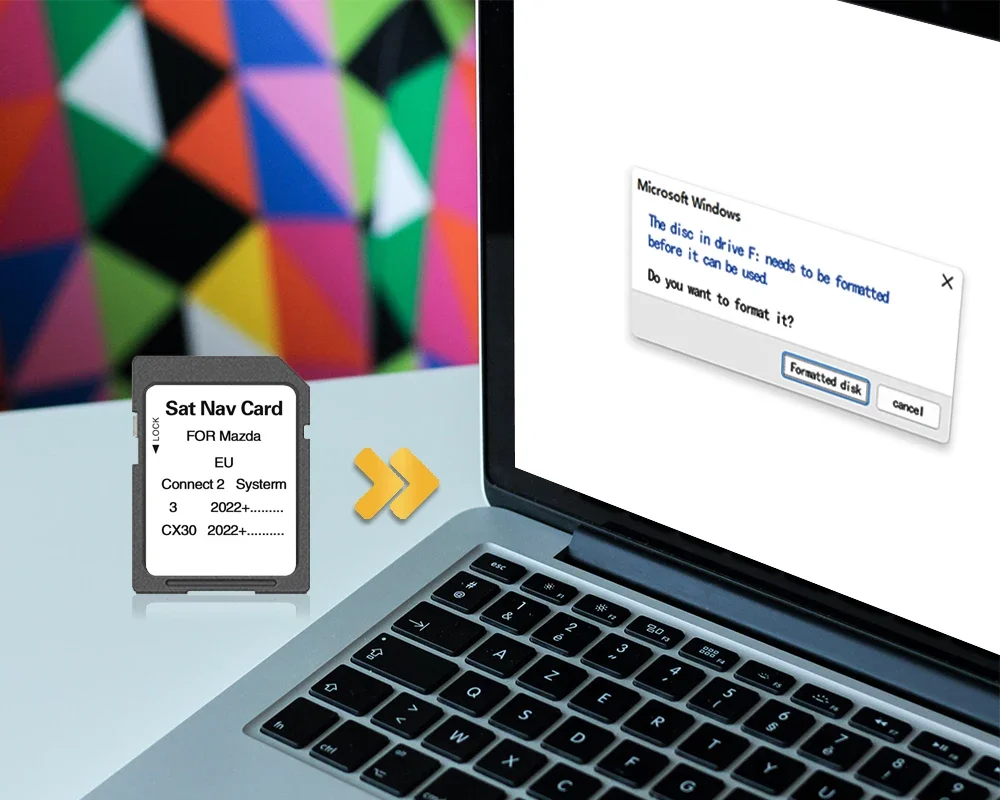 32GB SD Navigation Card for Mazda 3/CX30 2022+ Car SAT NAV Connect 2 System Memory Card Update GPS Software Accessories - Image 4