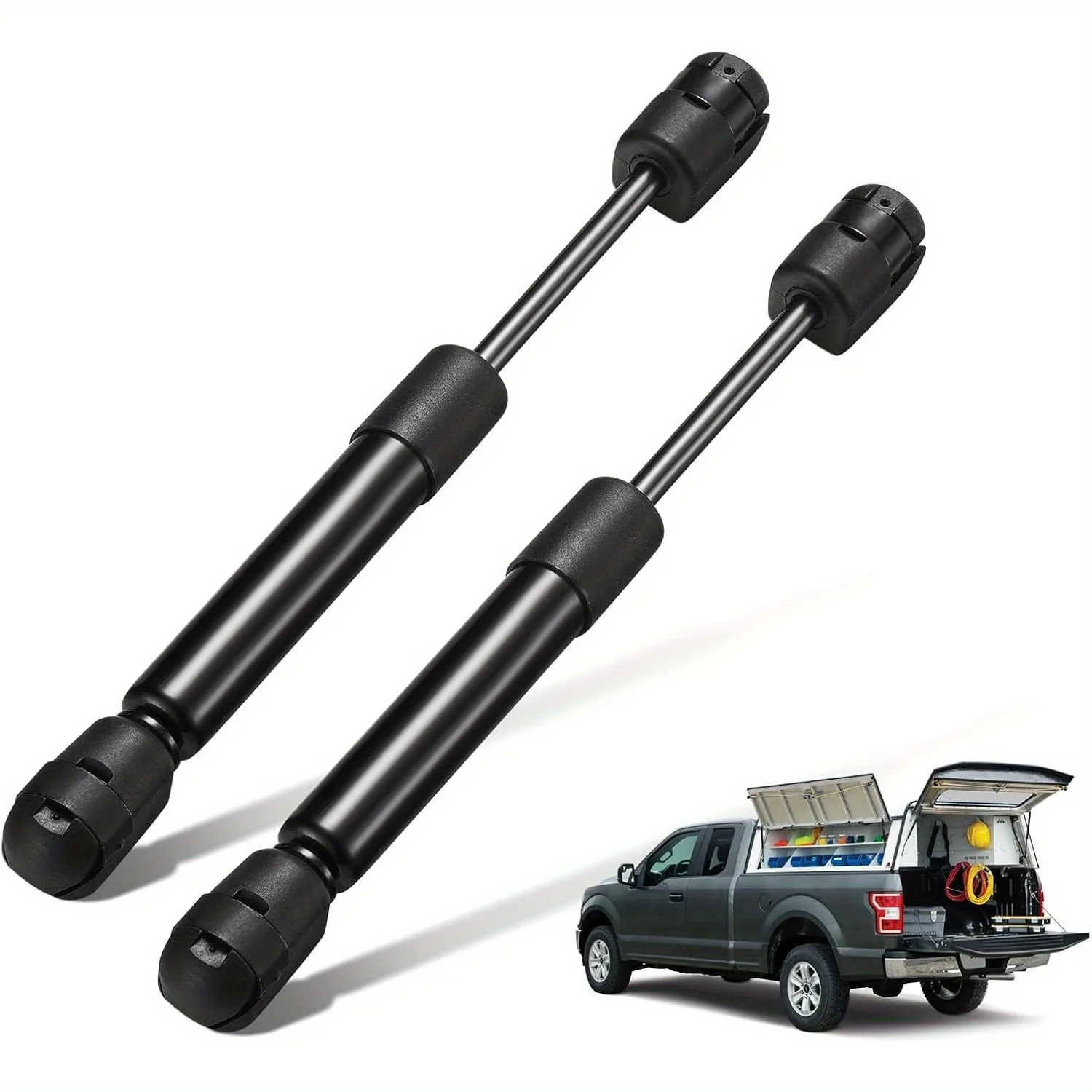 

4053 Газовые стойки 7,5 дюйма, 25 фунтов (2 шт.) — для окна крышки грузовика, топпера для Leer, ящика для хранения инструментов