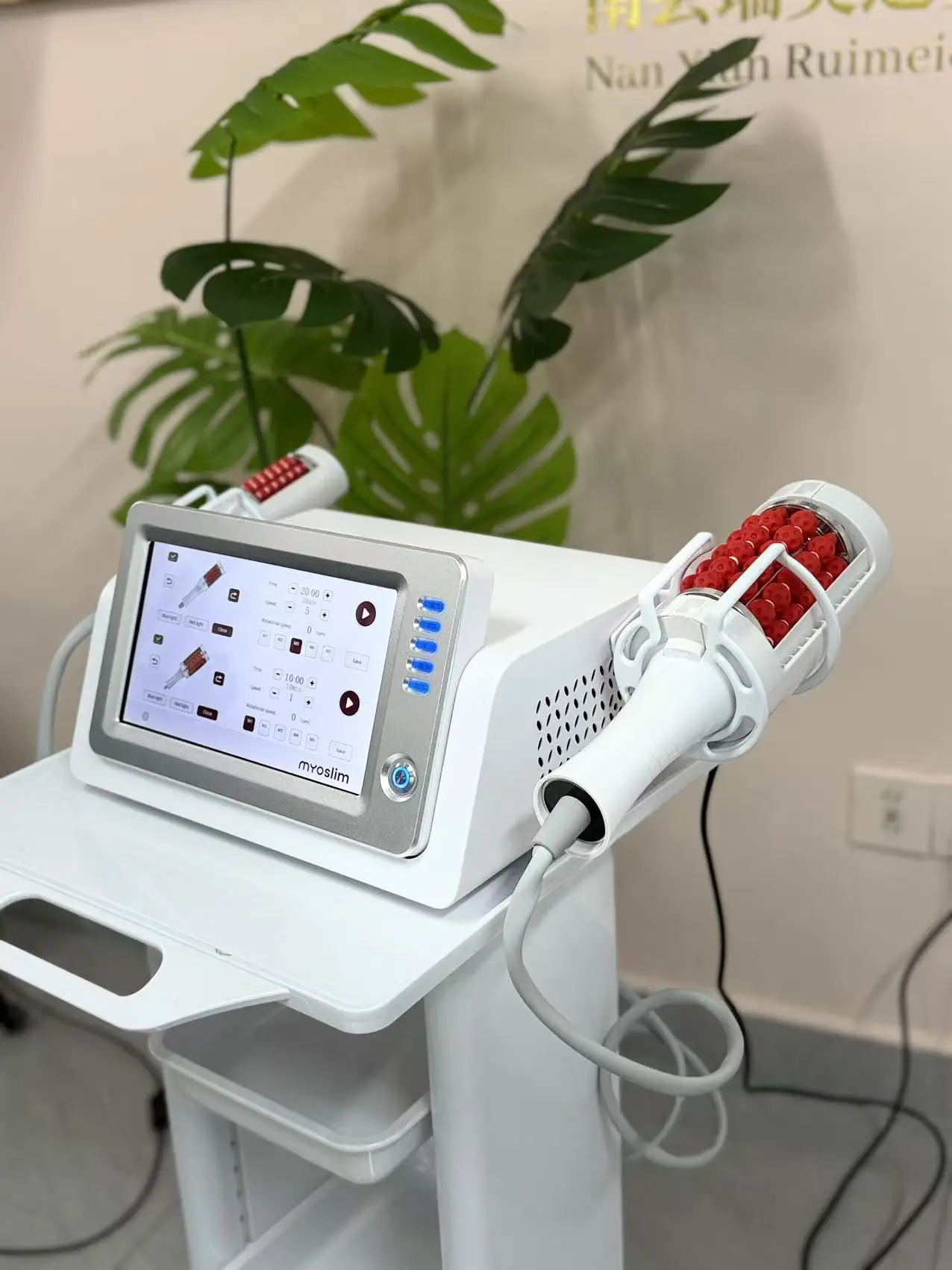 

Myolim Slimming massage cellulite Body Facial Treatment 360 Degree Vibration therapy Inner Ball Roller fat removal Machine