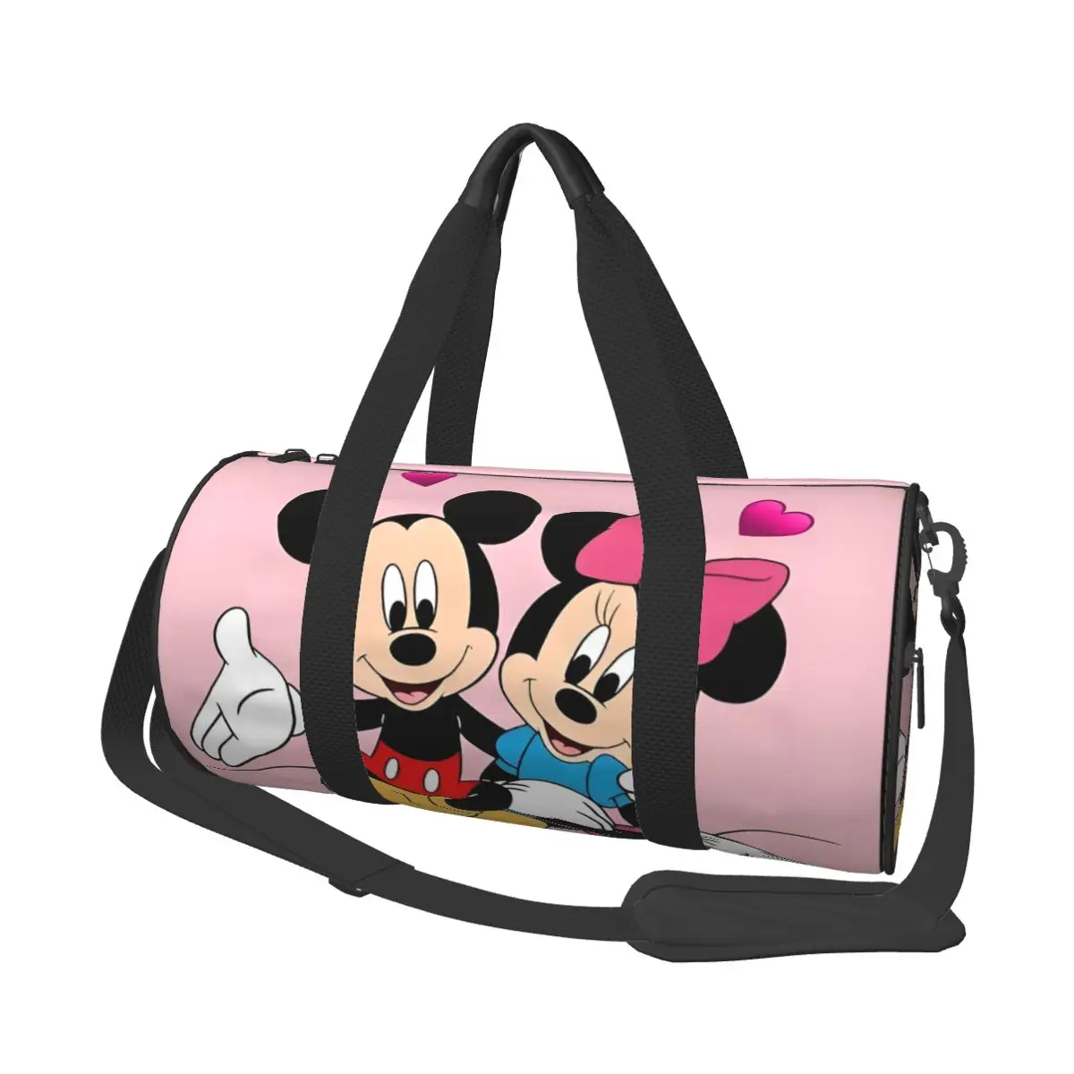 

Custom Mickey Mouse Beach Tote Bag Women Extra Large Gym Carry On Cartoon Character Travel Shopping Bags