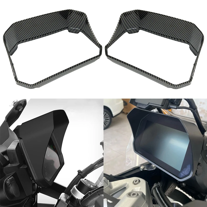 

Carbon Look Sun Visor Instrument Hat For BMW R1200GS R1250GS LC ADV F850GS F750GS S1000XR F900R/XR Cover Protection Parts