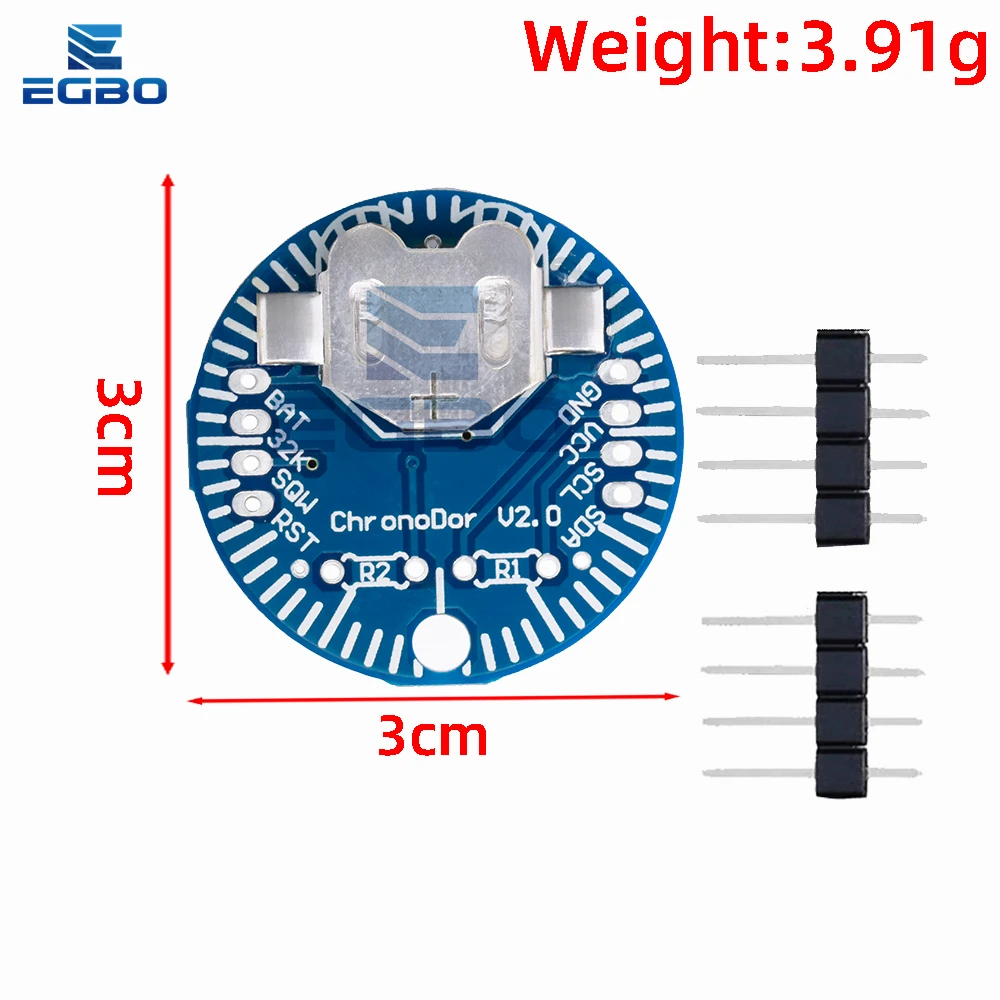 1 ~ 10 قطعة RTC وحدة الساعة في الوقت الحقيقي DS3231 ChronoDot V2.0 I2C لوحدة الذاكرة DS3231 لراسبيري بي اردوينو