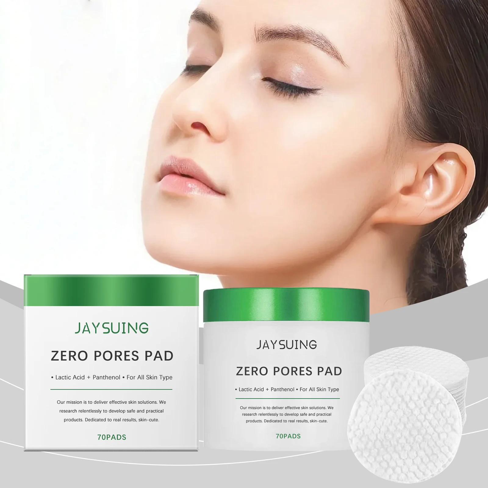 

Salicylic Acid Cleaning Pads Softening Keratin Reduce Blackheads Gentle Oil Control Unclog Pores Facial Exfoliating Care Pads