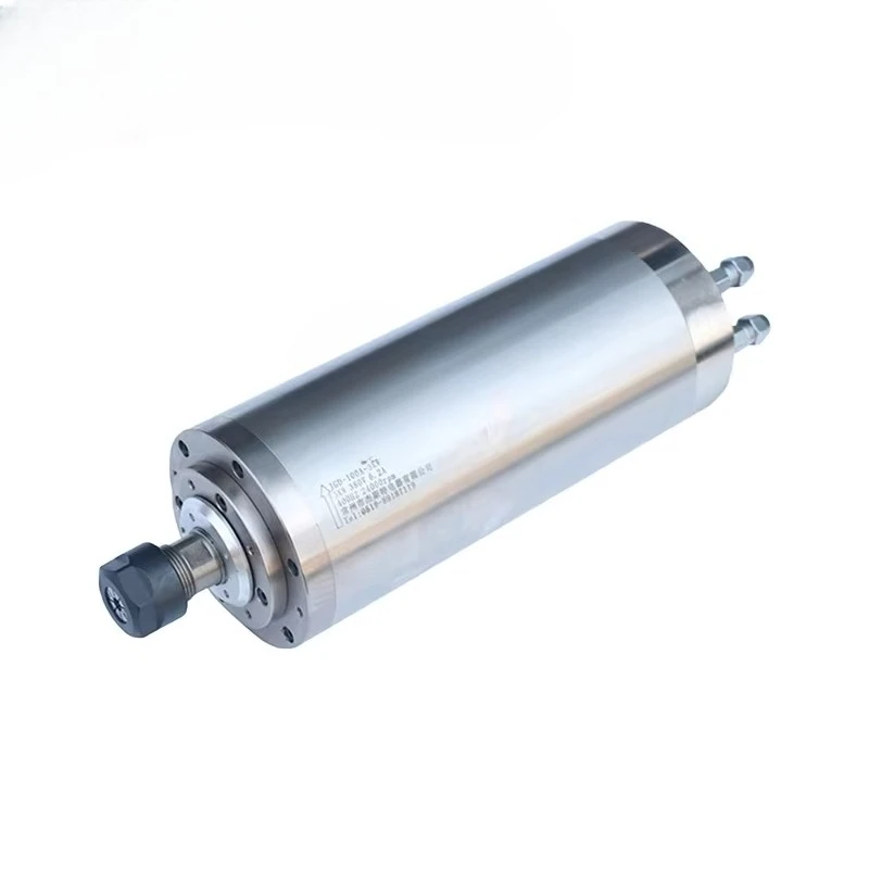 24000RPM Electro Spindle for Wood ProcessingWater Cooling 3kw 3.2KW CNC Router Spindle Motor ER20