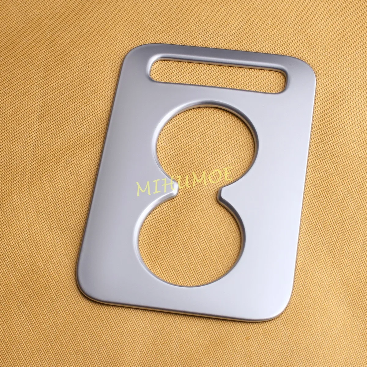 

For Nissan X-Trail T33 2023 2024 2025 2026 Matte Chrome Interior Rear Seat Cup Holder Cover Trim Accessories