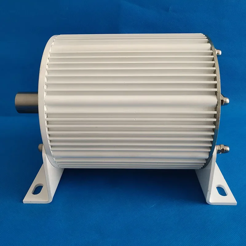 Nuova energia 50kw generatore a magnete permanente 50000W generatori a bassa velocità 300 RPM 220v 380v alternatore magnetico con motore