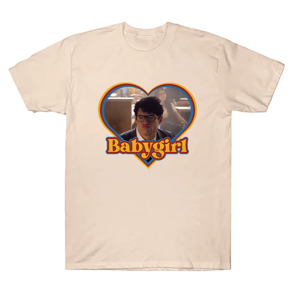 

David Corenswet Babygirl Funny Graphic T Shirts Movie Star Gift Creative Cotton Tee Super Hero Fans Clothing Women Men T-shirts