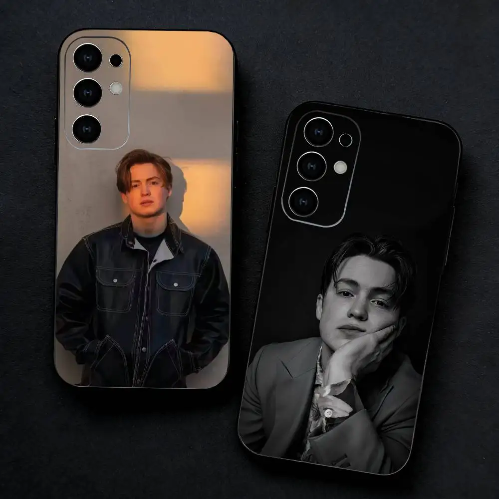 Actor K-Kit Connor N-Nick Nelson Phone Case For Samsung S25,S24,S23,S22,S21,S20,Ultra,Plus,FE Black Soft Cover