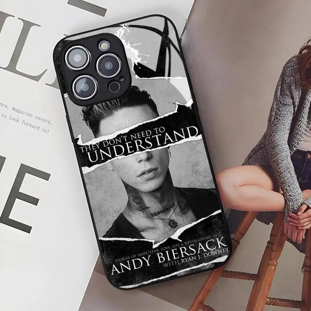 آندي بيرساك الحجاب العرائس BVB موضة جراب هاتف آيفون 17 الهواء 16 15 14 12 11 13 برو ماكس ميني Se Puls غطاء زجاجي