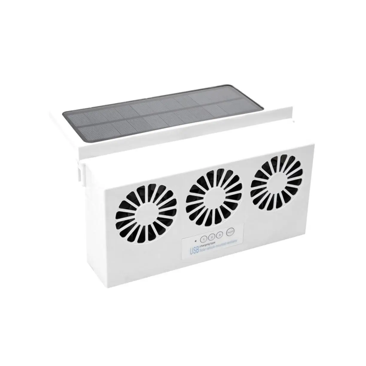 

Solar Car Fan USB Charging Compact Exhaust Fan for Vehicle Ventilation Solar Powered for Cars Trucks and Boats Keeps Interior