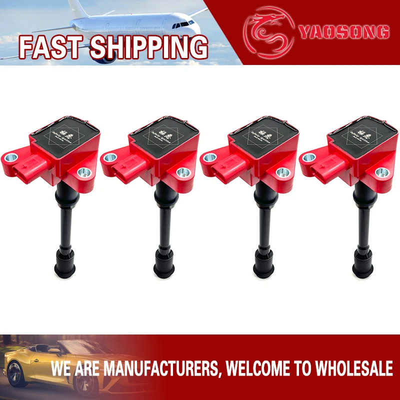 

4 шт Катушка зажигания для FORD ESCAPE FIESTA FUSION TRANSIT CONNECT 1,6 T BM5Z-12029-B DG551 UF674