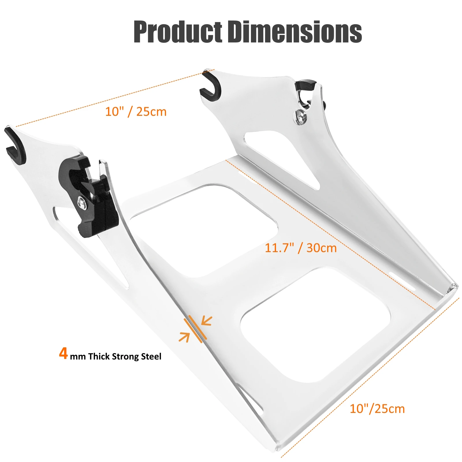 For  2009 up Road King Street Glide Electra CVO Accessories Touring Razor Tour Pak Pack Tail box Luggage Rack Docking Kit