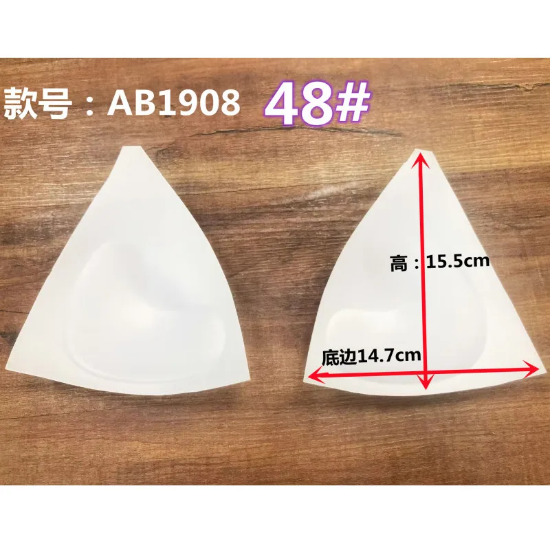 

Новая оптовая продажа, 5 пар нижнего белья для девочек, бюстгальтер для шитья, свадебное платье своими руками, бикини, чашки для плавания, бюстгальтер, белый треугольный пуш-ап, утолщенные чашки, подушечка для бюстгальтера