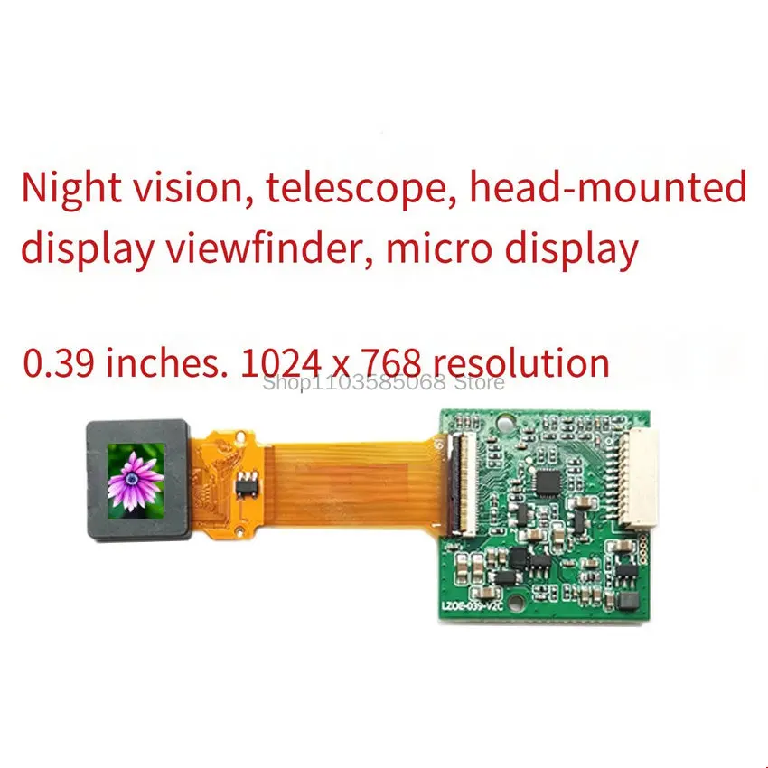 

Night Vision Telescope Head Up Display 0.39-inch Mini Display AV