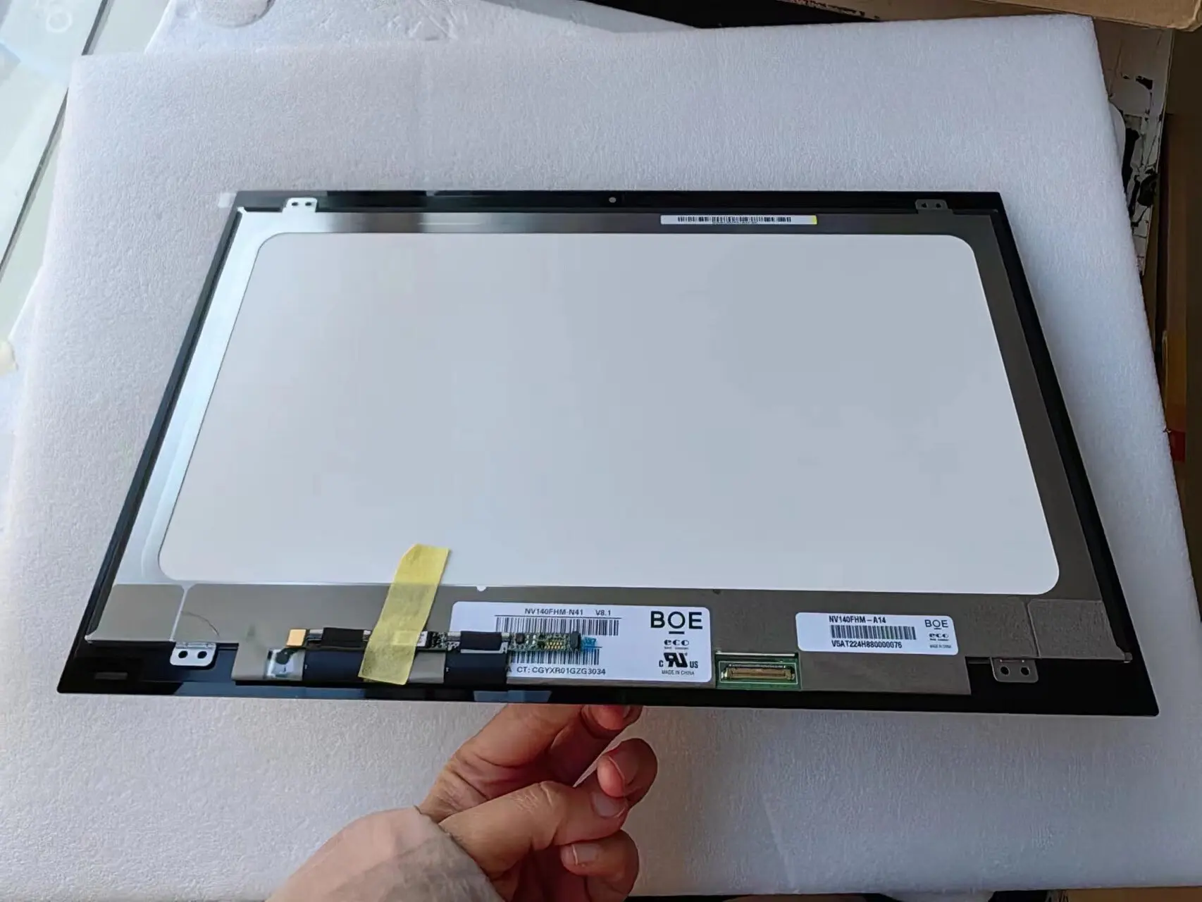 Imagem -04 - Touch Digitizer para Notebook Acer Spin Lcd Tela Led Montagem da Matriz Display Original Novo Sp31451 Sp314-52 N17w5