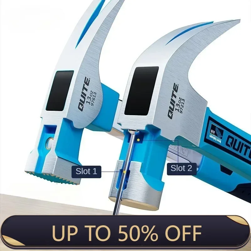 High-carbon Steel Hammer Woodwork Tools Professional Carpenter Claw Hammers Multifunctional Hardware Hand Tools Accessories