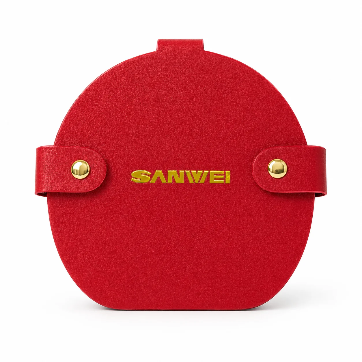 SANWEI Tischtennis-Schutzhülle/Tischtennistasche/Tennisschlägerhülle/PVC-Ping-Pong-Schlägerhülle/Halb-Schutzhülle