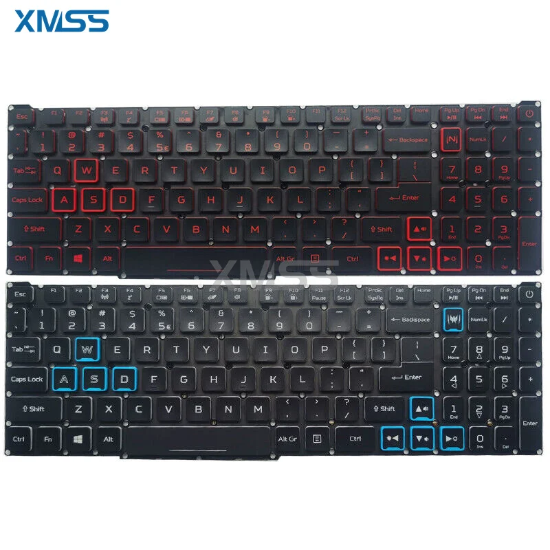 

Keyboard US FOR ACER Predator Helios 300 PH315-52 PH317-53 N18I2 N18I3 Backlit