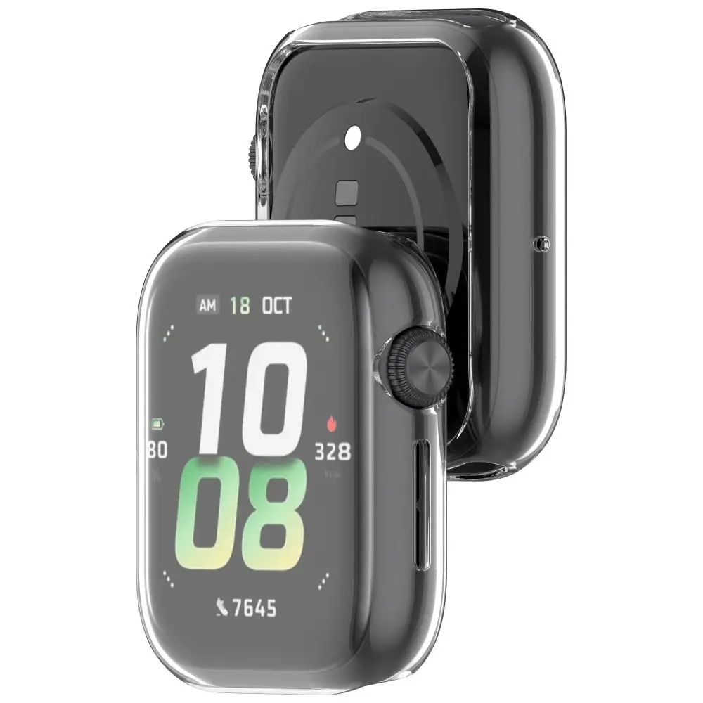 Soft TPU Protective Case Anti-scratch Bumper Screen Cover Full Coverage Watch Shell for Honor Watch 5 Smart Watch Accessories