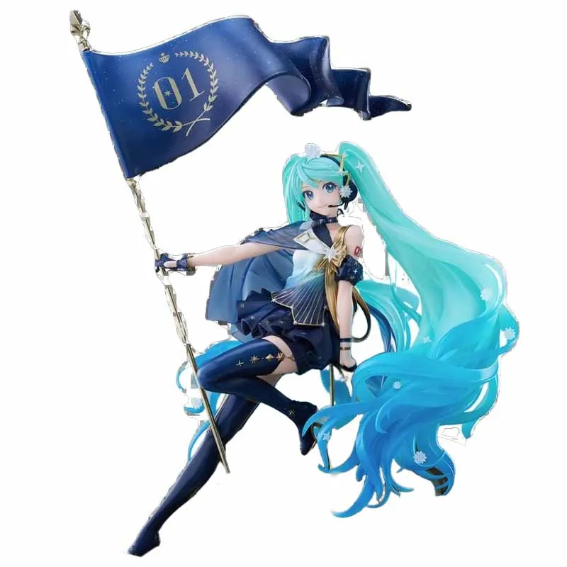 

Hatsune Miku Birthday 2022 Polaris Ver Original Spiritale Anime Figure Genuine Collectible Model Satuette Dolls Ornament Gifts