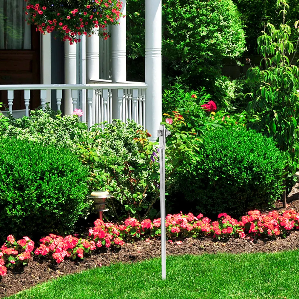 

4pcs Heavy Duty Iron Grounding Rods Outdoor Use For Buildings Signal Towers High Conductivity Weather Resistant