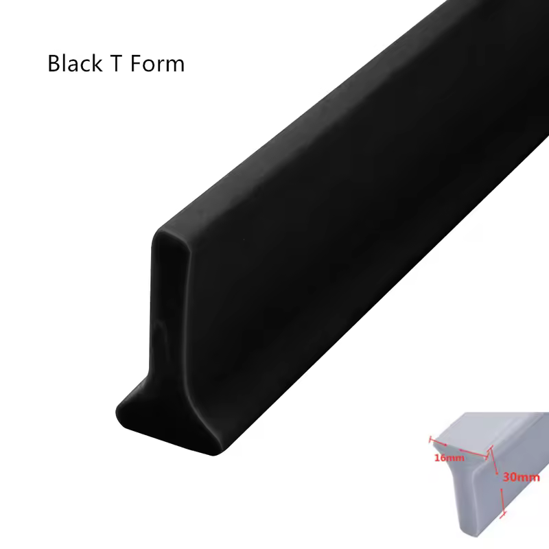 1-3M Water Shower Dam Bathroom Water Stopper Silicone Retaining Strip Flood Barrier Dry And Wet Separation Blocker - Image 14