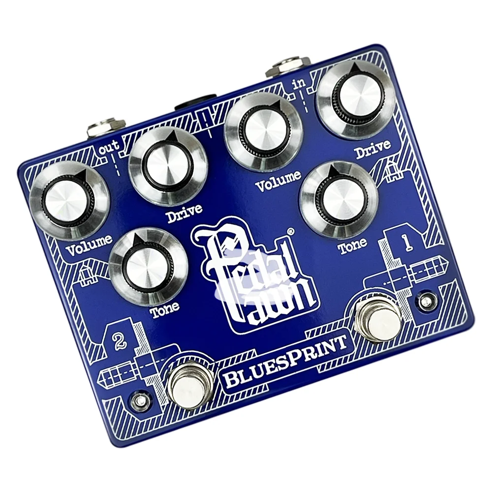 God Bluesprint  Overdrive Distortion Guitar Pedal